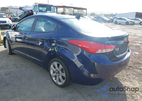 2013 Hyundai Elantra Limited из США, поврежденный, VIN 5NPDH4AE6DH320461
